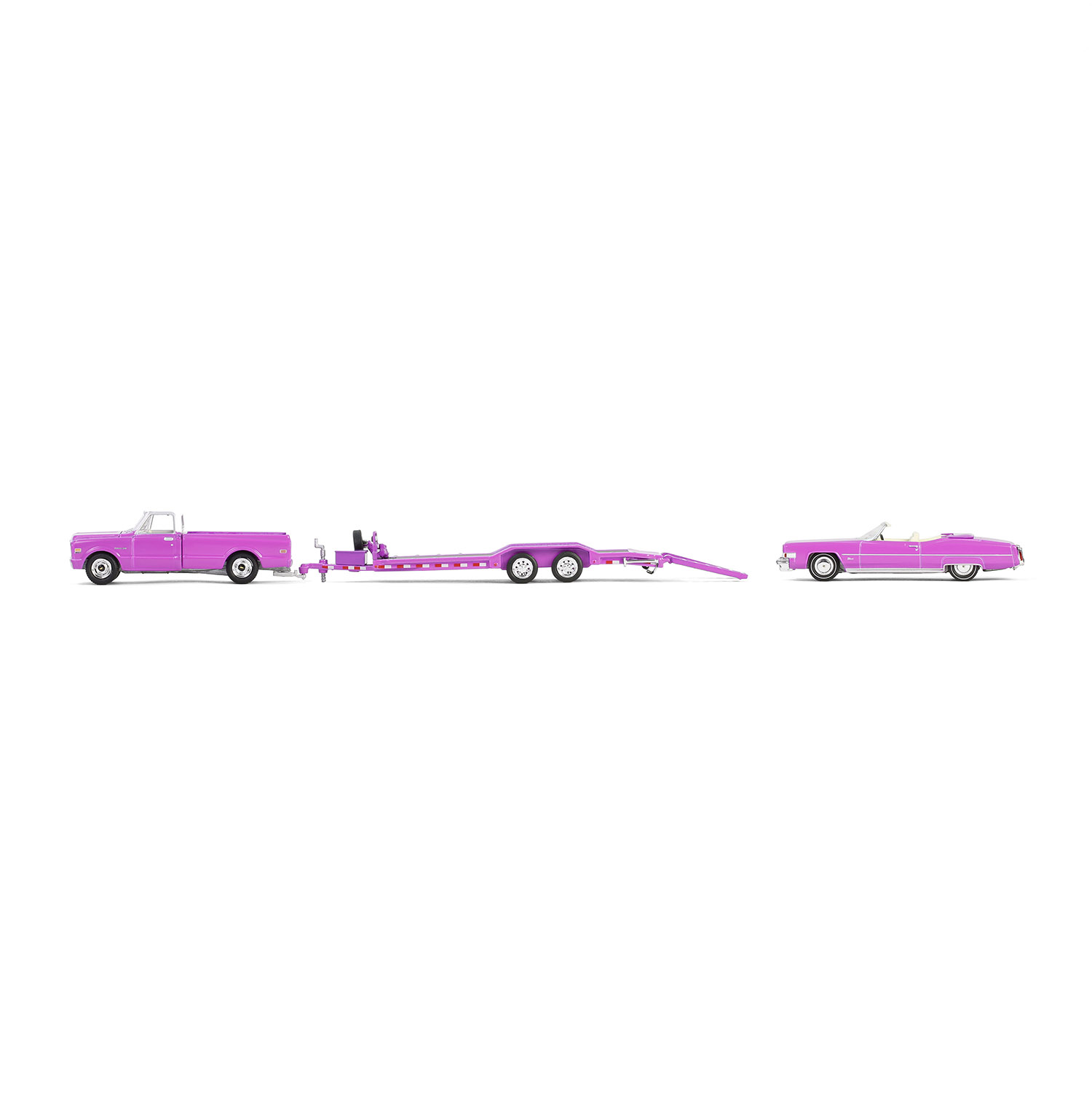 Cadillac Eldorado Convertible with  Chevrolet C30 & Heavy Duty Car Hauler