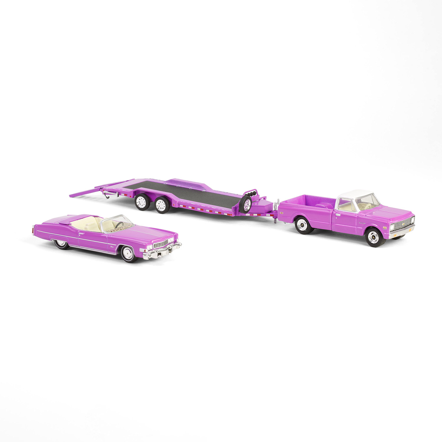 Cadillac Eldorado Convertible with  Chevrolet C30 & Heavy Duty Car Hauler