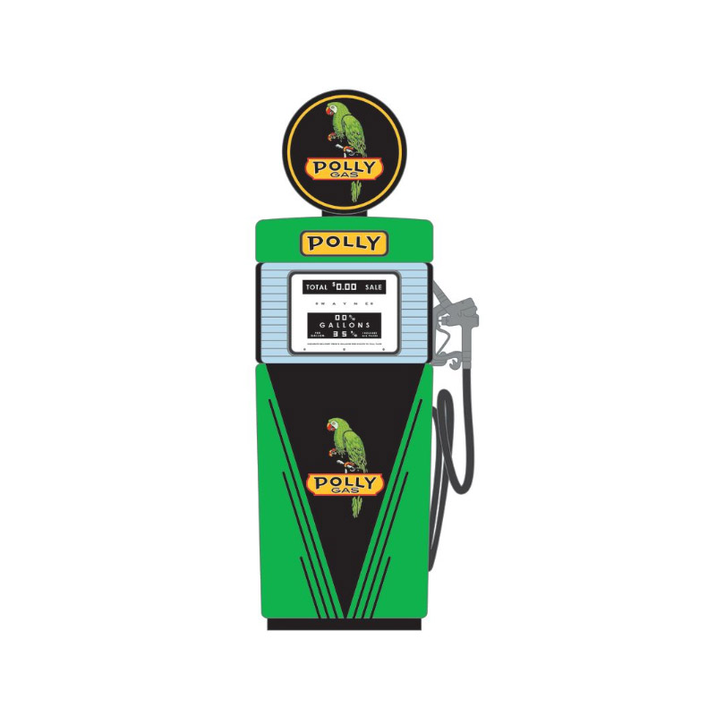 Wayne 505 Gas Pump Polly Gas
