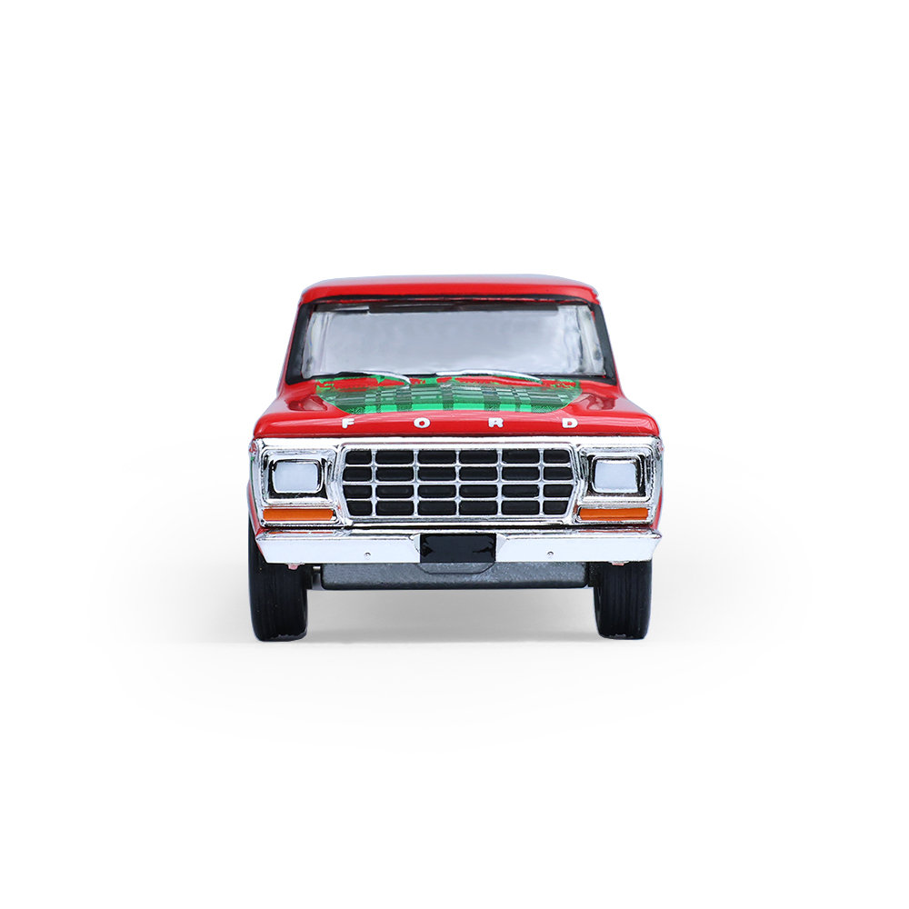 F-250 with Vintage Motorcycle