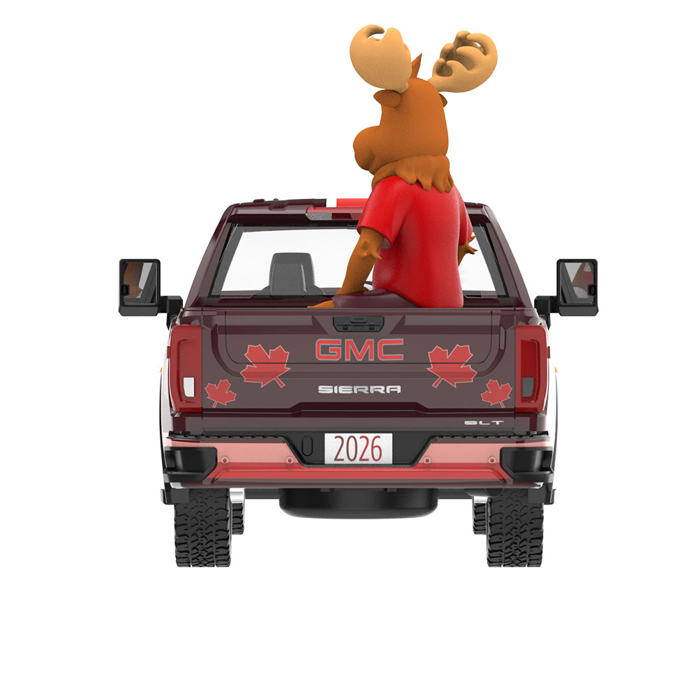 Sierra 3500 HD - Canada Tribute with Moose Figurine