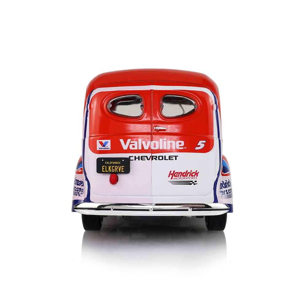 1939 Chevy Panel Van - 2025 No. 5 Valvoline Design in Red and White - Hendrick Motorsports