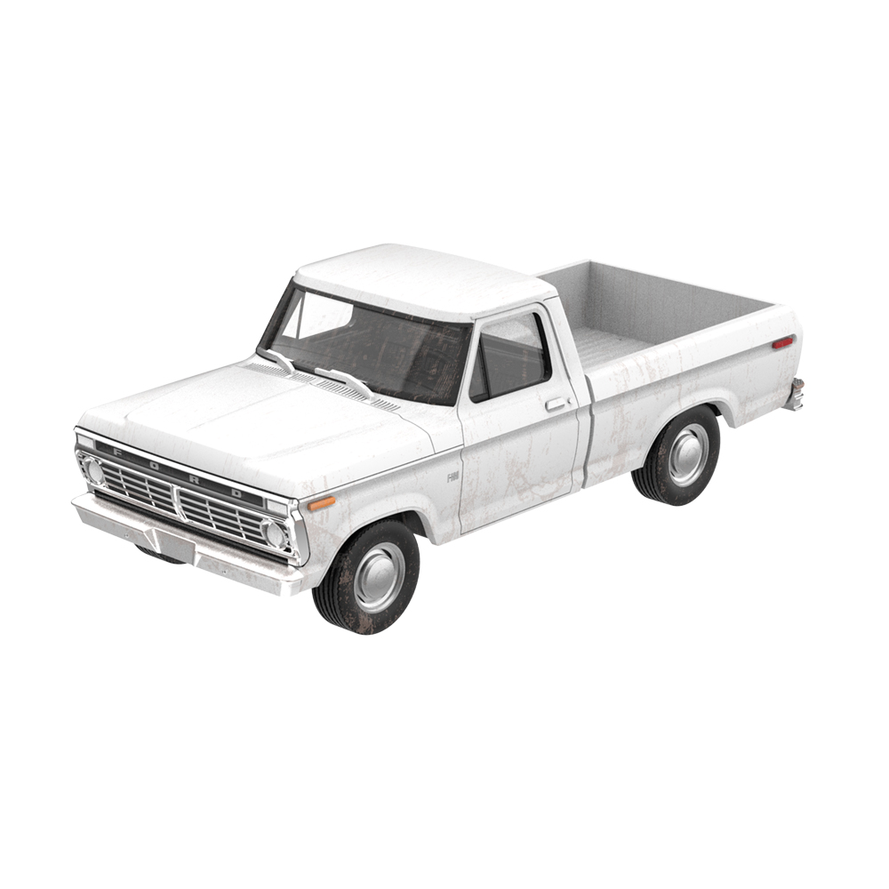 1973 Ford F-100 - White