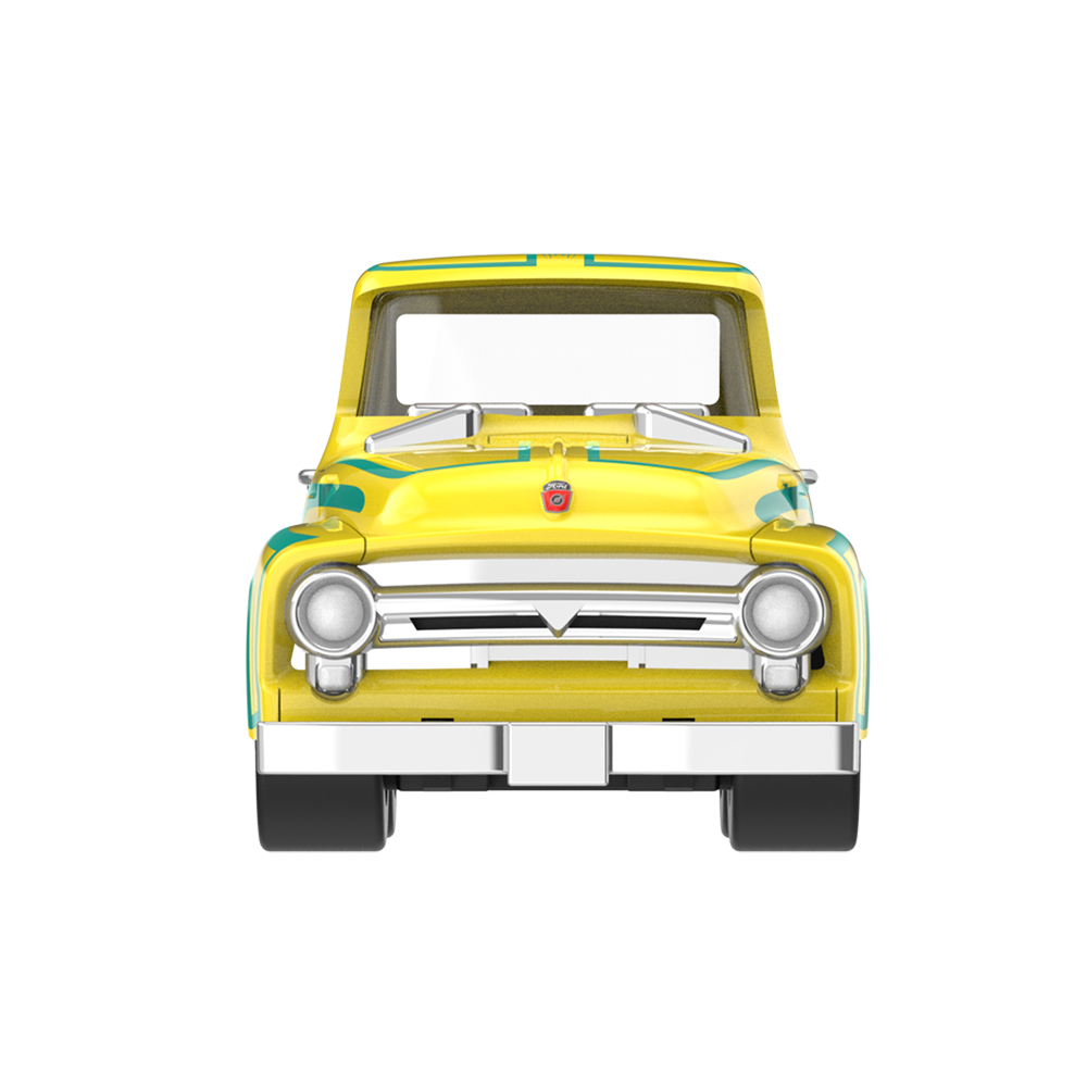 1954 Ford F-100 - California Lowriders - Bright Yellow (New Tooling)