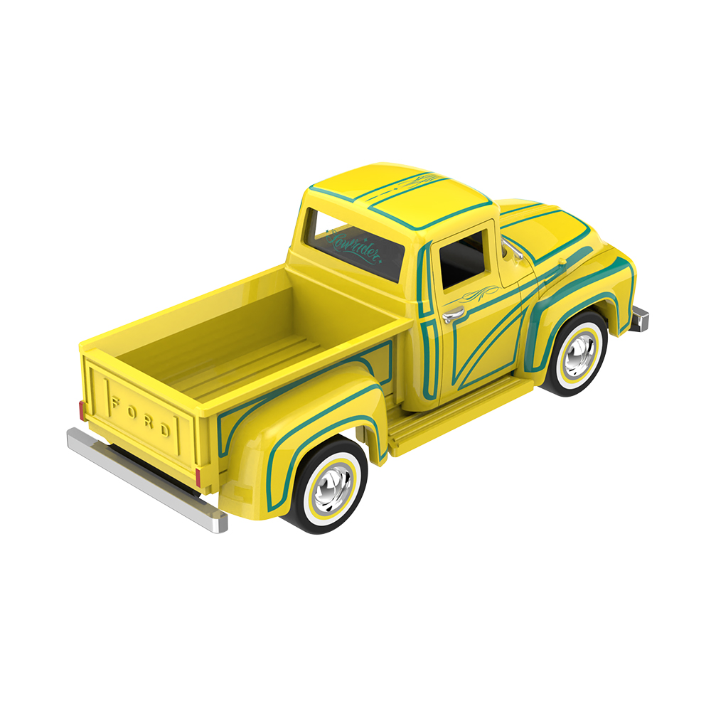 1954 Ford F-100 - California Lowriders - Bright Yellow (New Tooling)