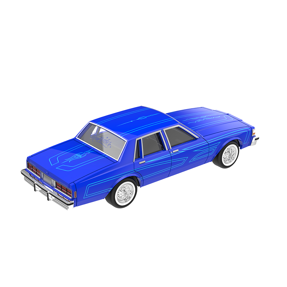 1986 Chevrolet Caprice - California Lowriders - Electric Blue