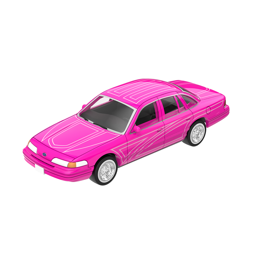 1996 Ford Crown Victoria - California Lowriders - Bubblegum Pink (New Tooling)