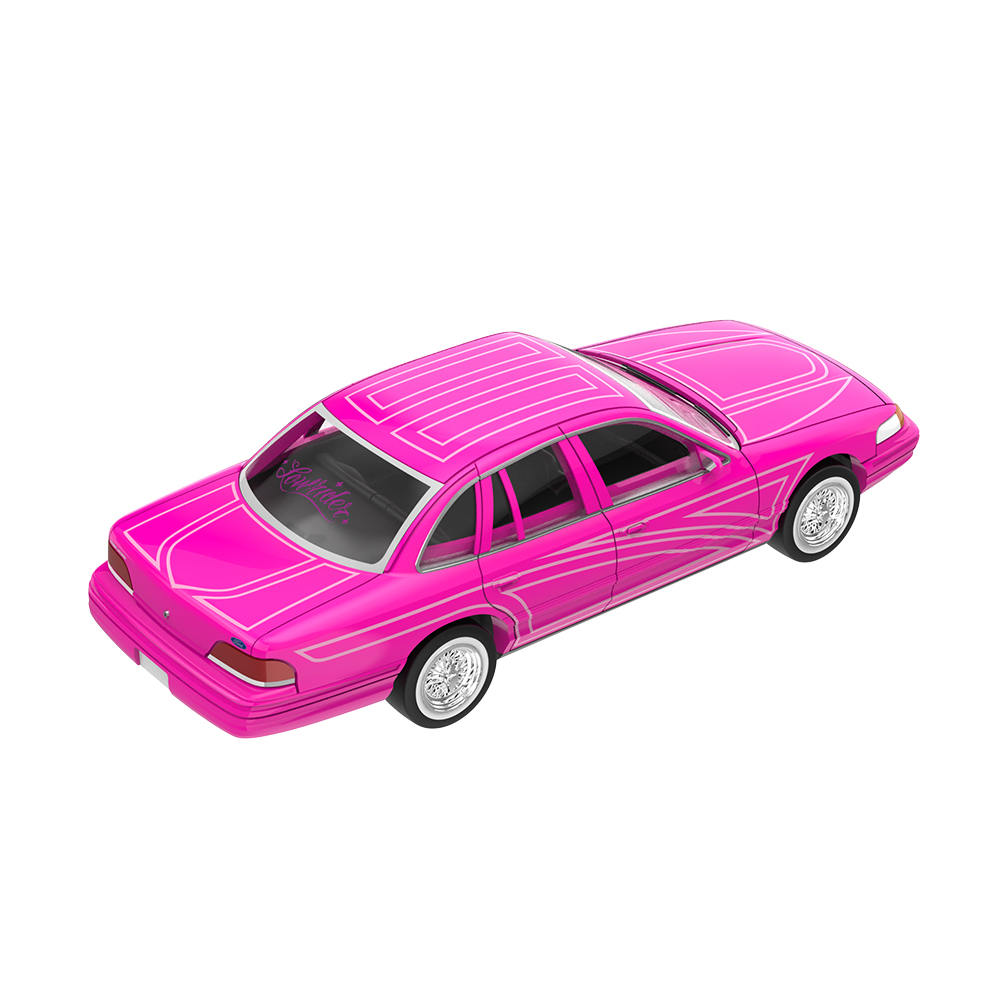 1996 Ford Crown Victoria - California Lowriders - Bubblegum Pink (New Tooling)