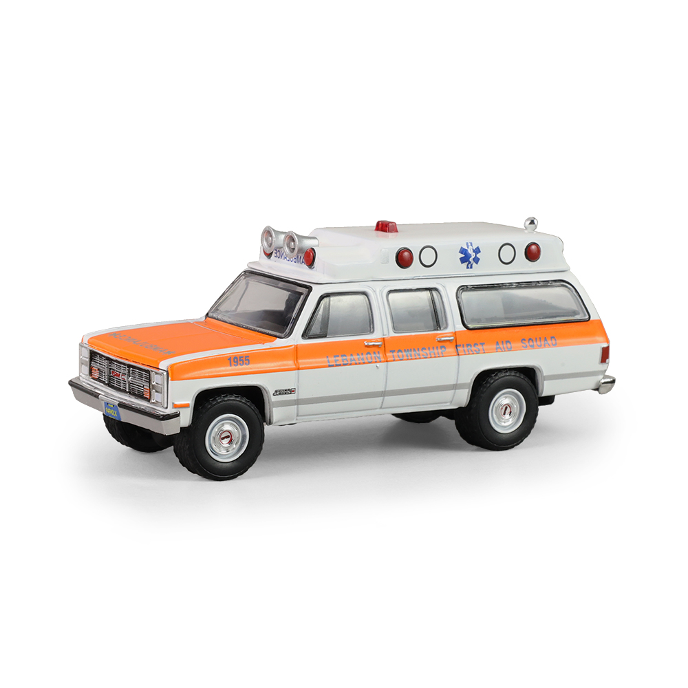 1984 GMC Suburban 2500 Sierra Classic Ambulance - Lebanon Township, New Jersey First Aid Squad