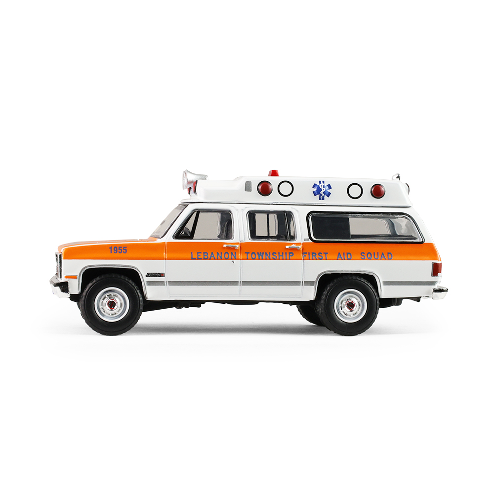 1984 GMC Suburban 2500 Sierra Classic Ambulance - Lebanon Township, New Jersey First Aid Squad