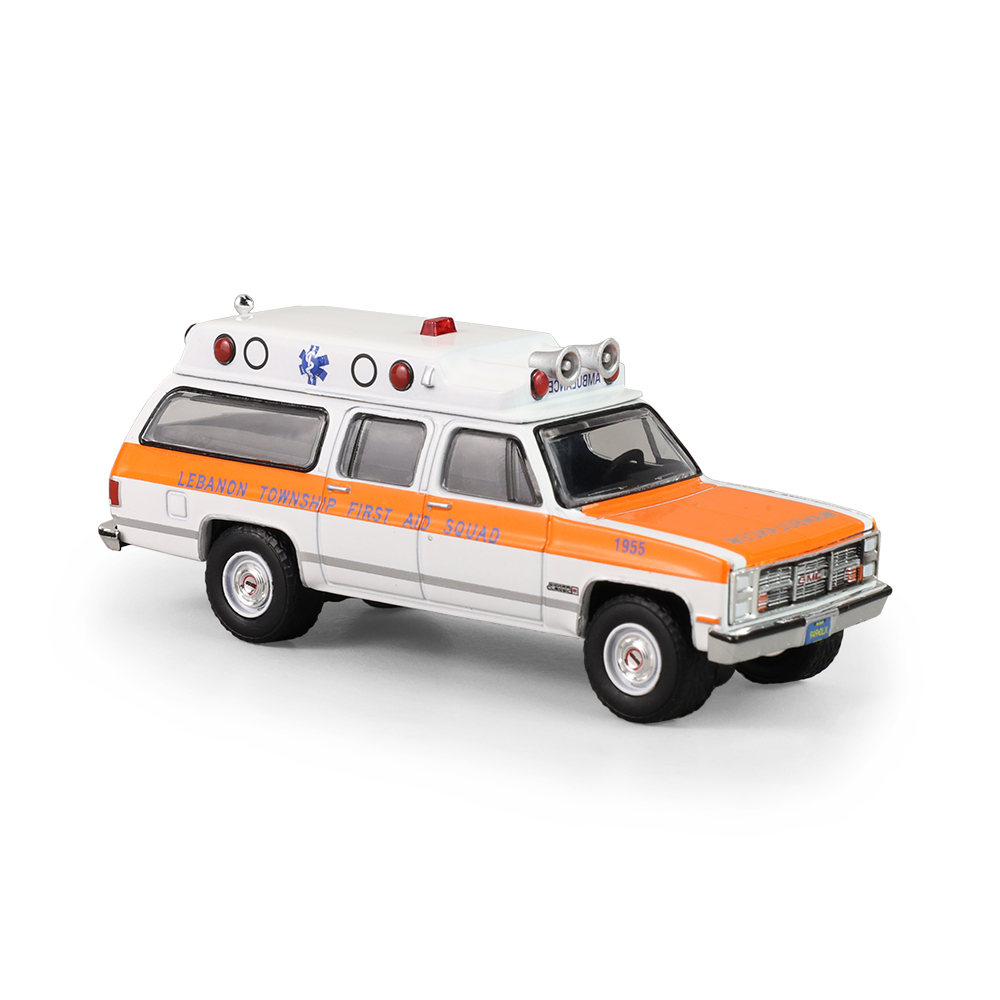 1984 GMC Suburban 2500 Sierra Classic Ambulance - Lebanon Township, New Jersey First Aid Squad
