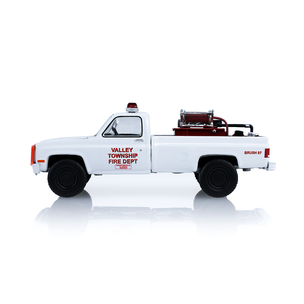 1983 Chevrolet K20 Custom Deluxe 4×4 Brush Fire Truck – Valley Township Fire Department “Heavy Chevy” Danville