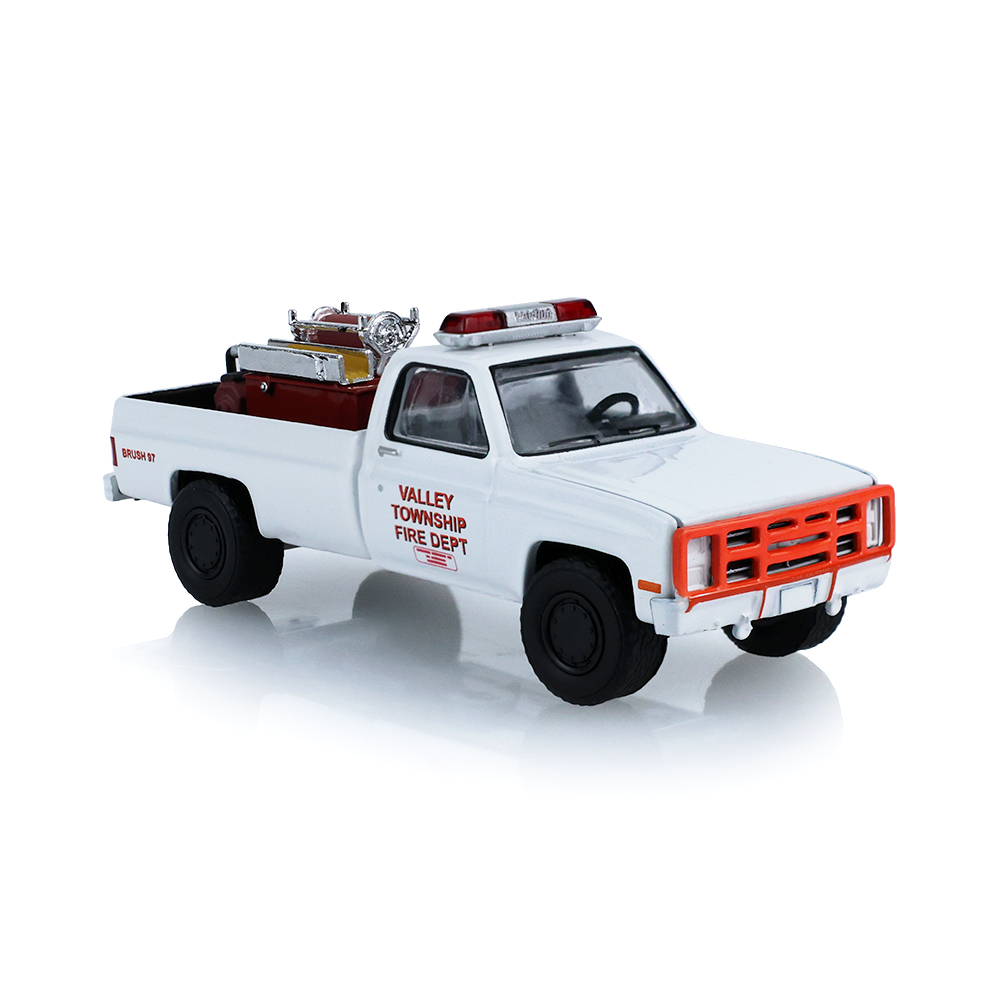 1983 Chevrolet K20 Custom Deluxe 4×4 Brush Fire Truck – Valley Township Fire Department “Heavy Chevy” Danville