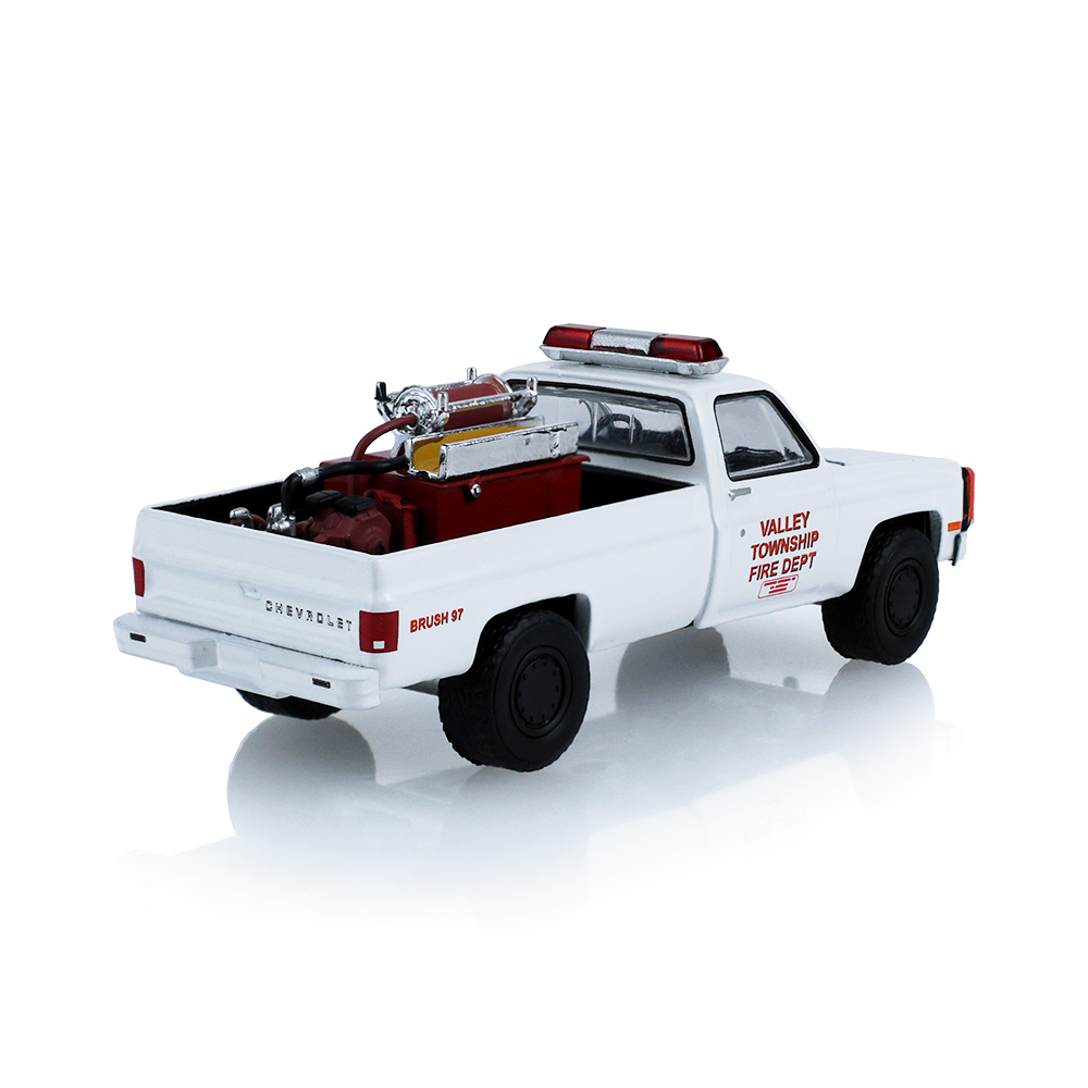1983 Chevrolet K20 Custom Deluxe 4×4 Brush Fire Truck – Valley Township Fire Department “Heavy Chevy” Danville