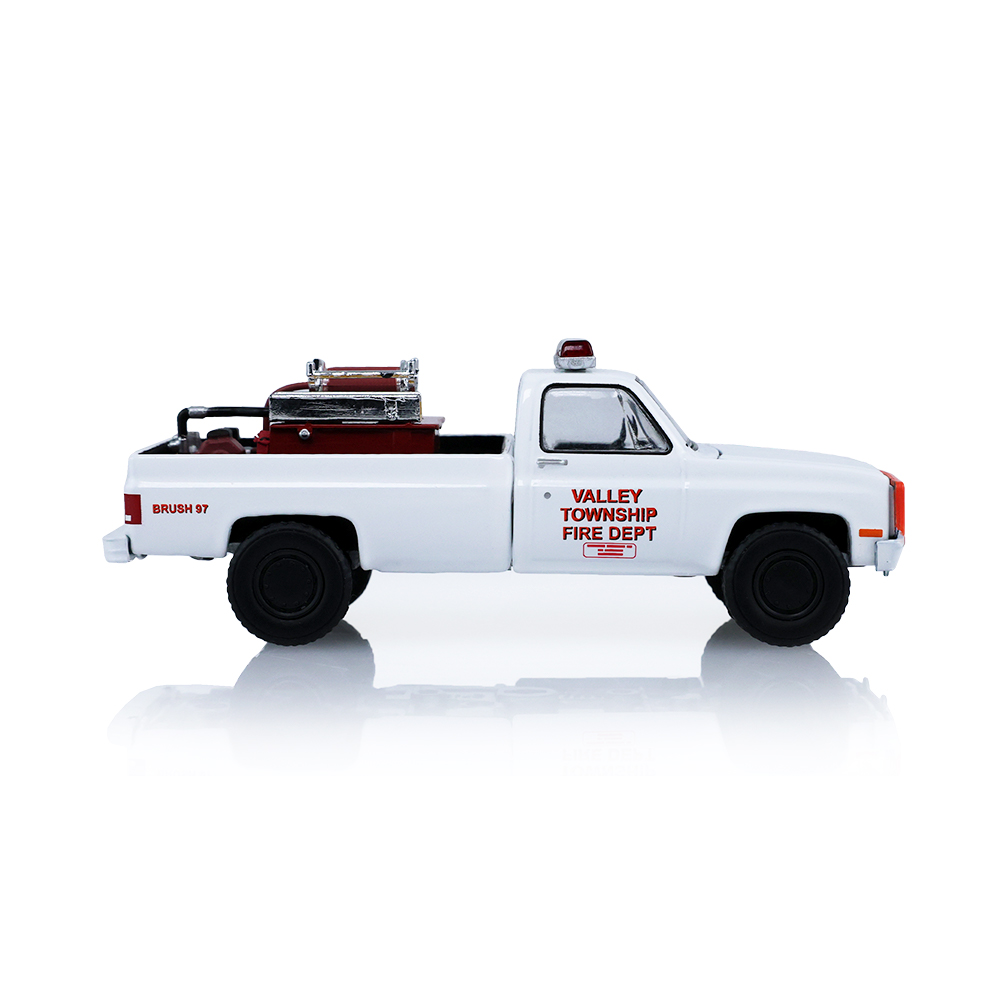 1983 Chevrolet K20 Custom Deluxe 4×4 Brush Fire Truck – Valley Township Fire Department “Heavy Chevy” Danville