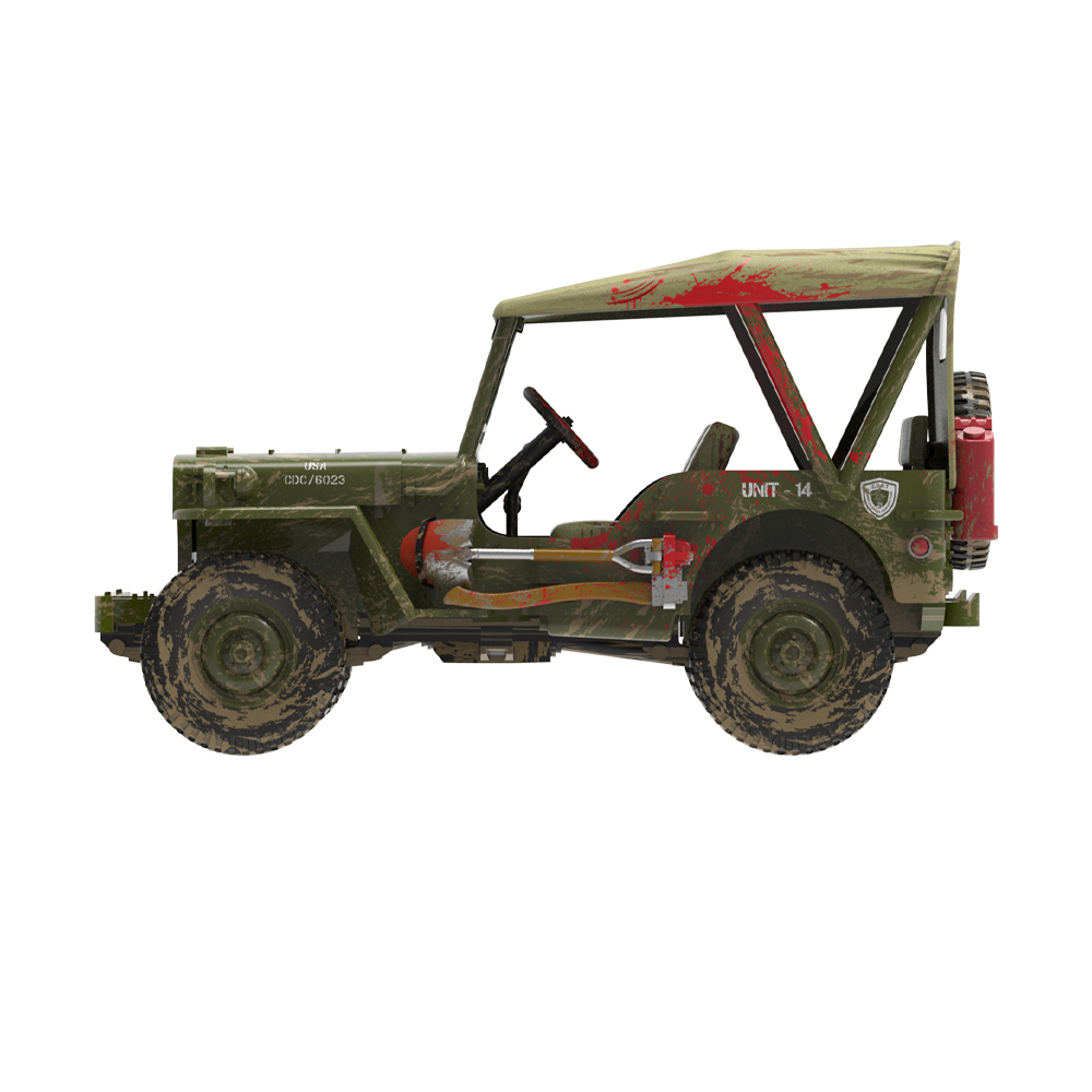 1940 Willys MB Jeep - Zombie Tribute