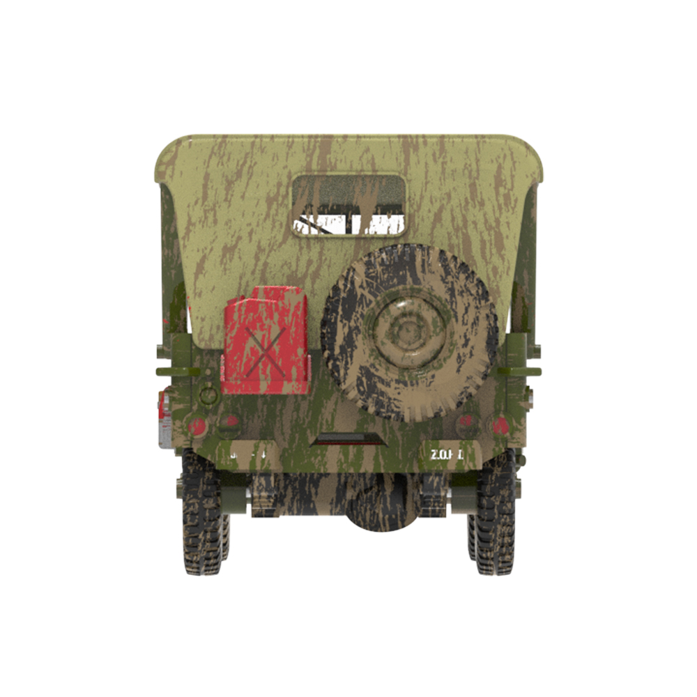 1940 Willys MB Jeep - Zombie Tribute