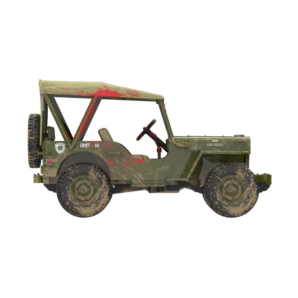 1940 Willys MB Jeep - Zombie Tribute