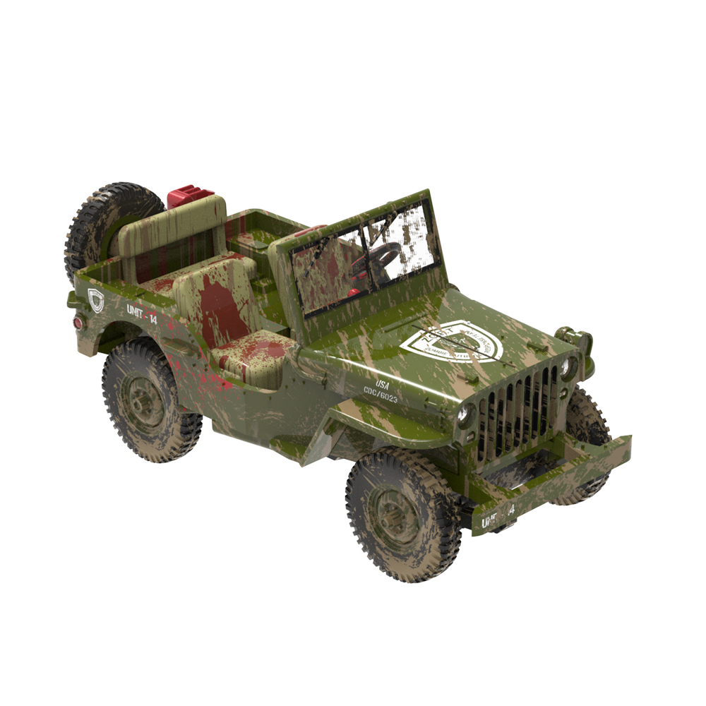 1940 Willys MB Jeep - Zombie Tribute
