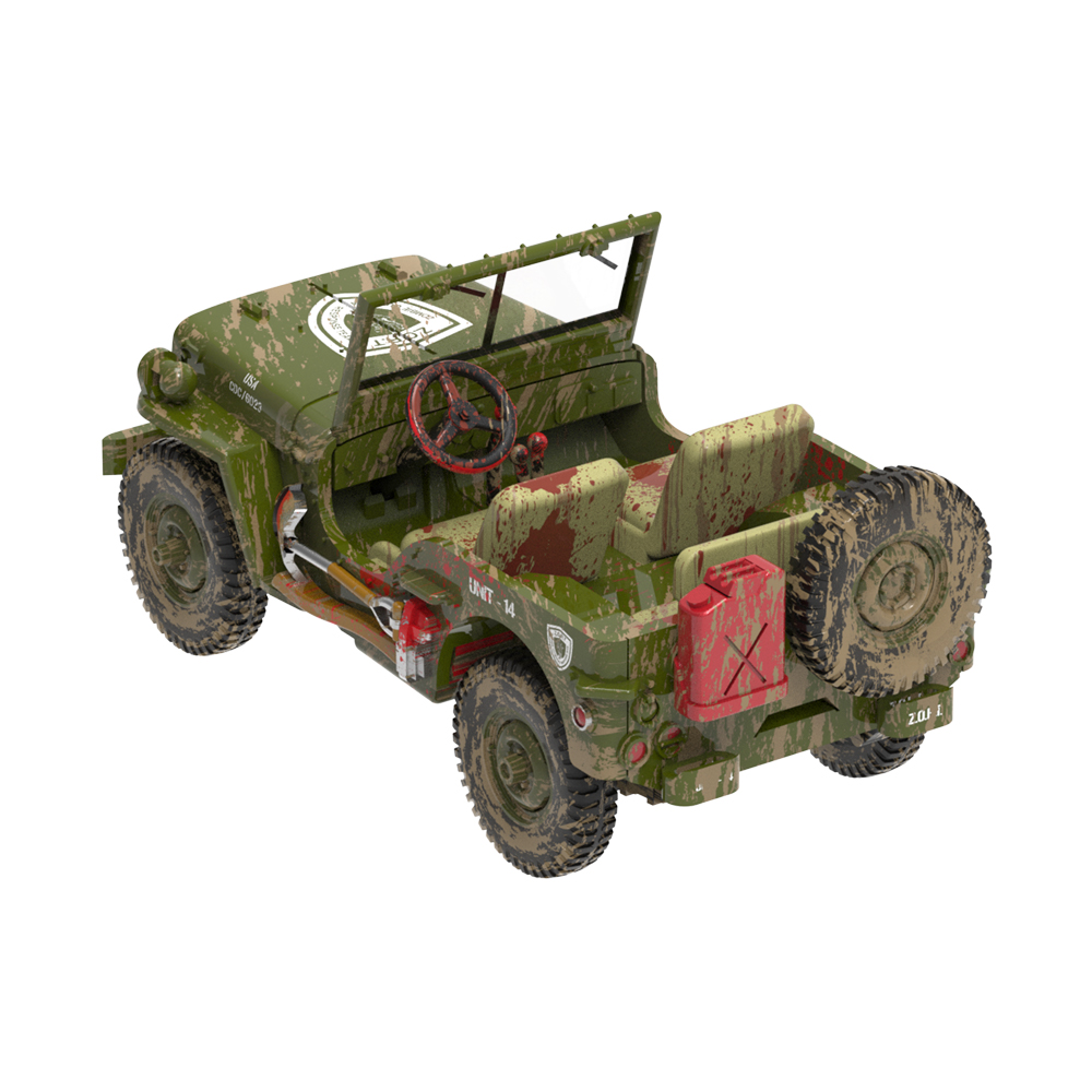 1940 Willys MB Jeep - Zombie Tribute