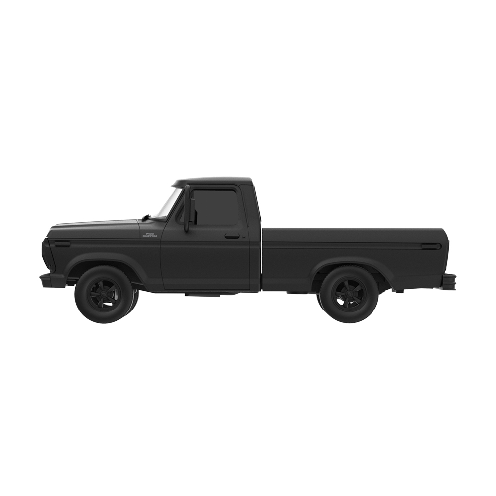 1979 Ford F-100 Custom Pickup - Matte Black