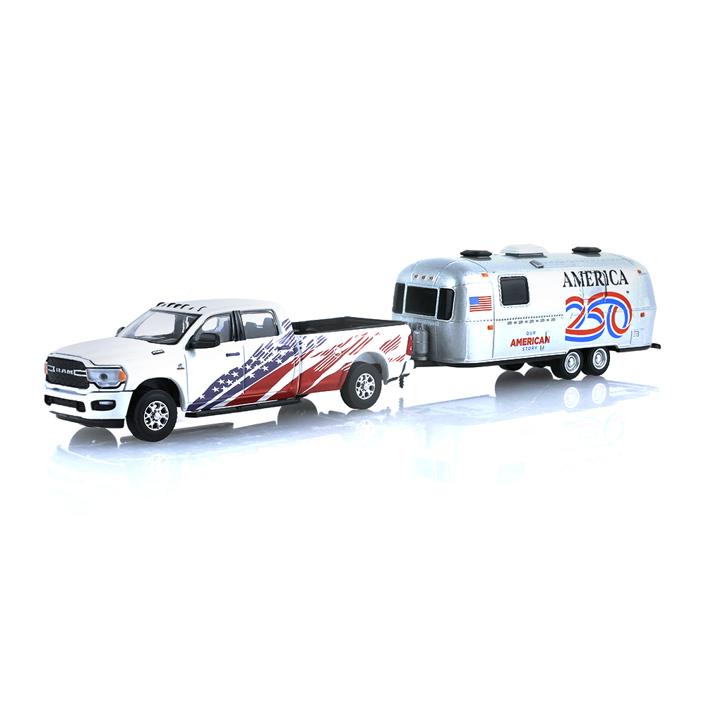 2024 Ram 2500 Laramie with 2026 Airstream America 250 Edition