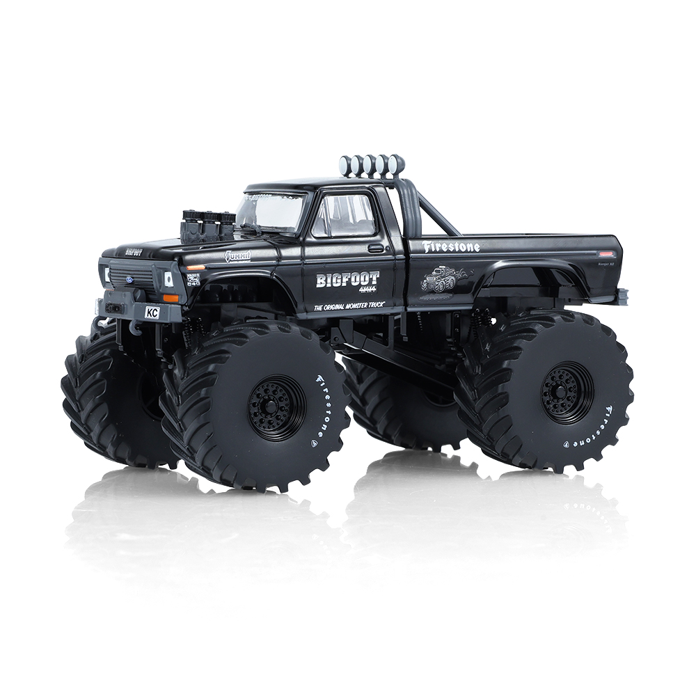 1974 Ford F-250 Monster Truck (with 66-Inch Tires) - Black Bandit Edition