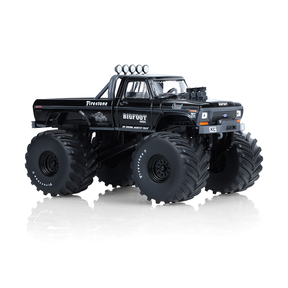 1974 Ford F-250 Monster Truck (with 66-Inch Tires) - Black Bandit Edition