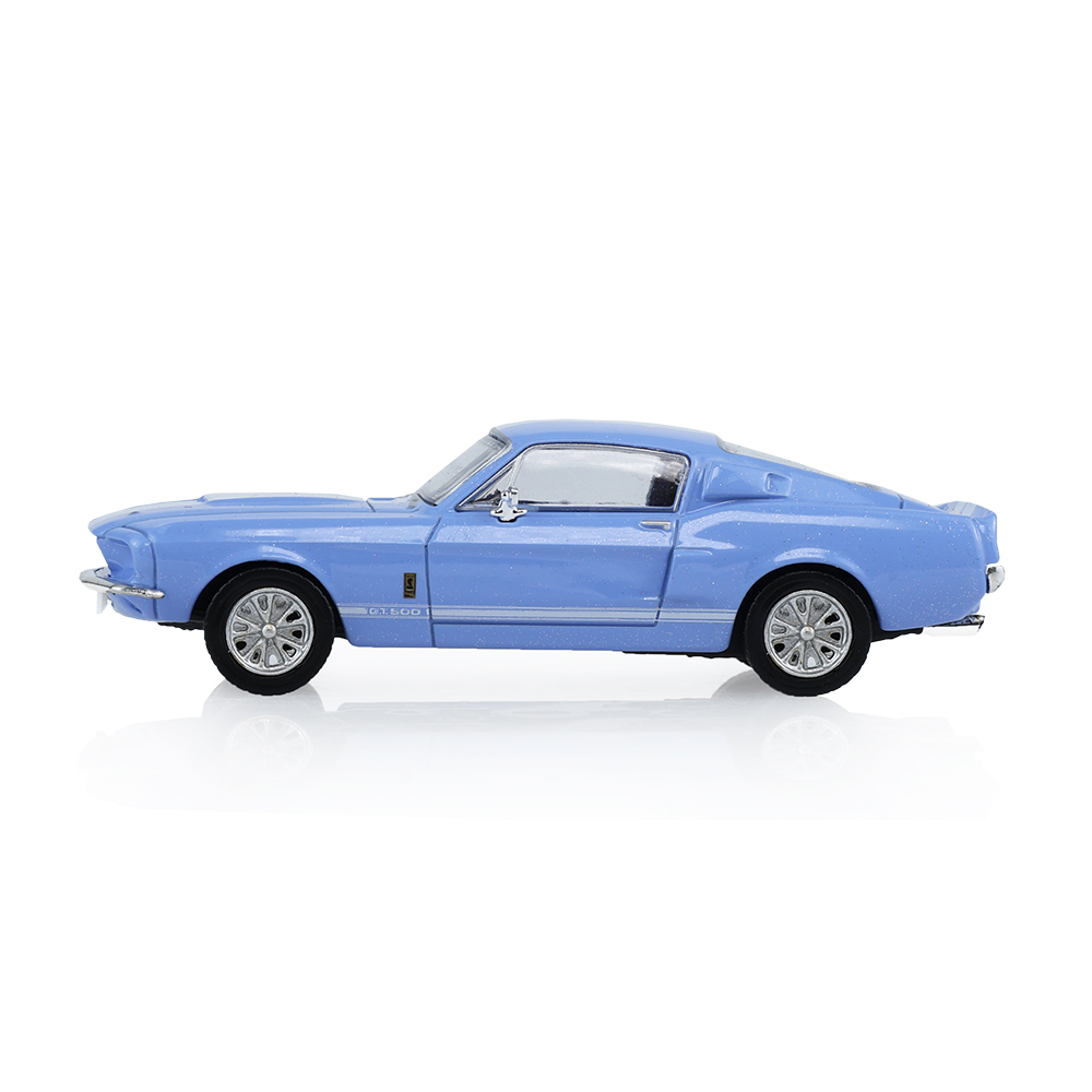 1967 Shelby Mustang GT-500 Restomod – Acapulco Blue with Custom Wheels