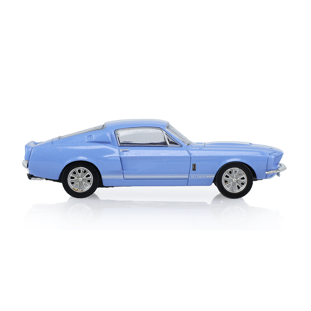 1967 Shelby Mustang GT-500 Restomod – Acapulco Blue with Custom Wheels