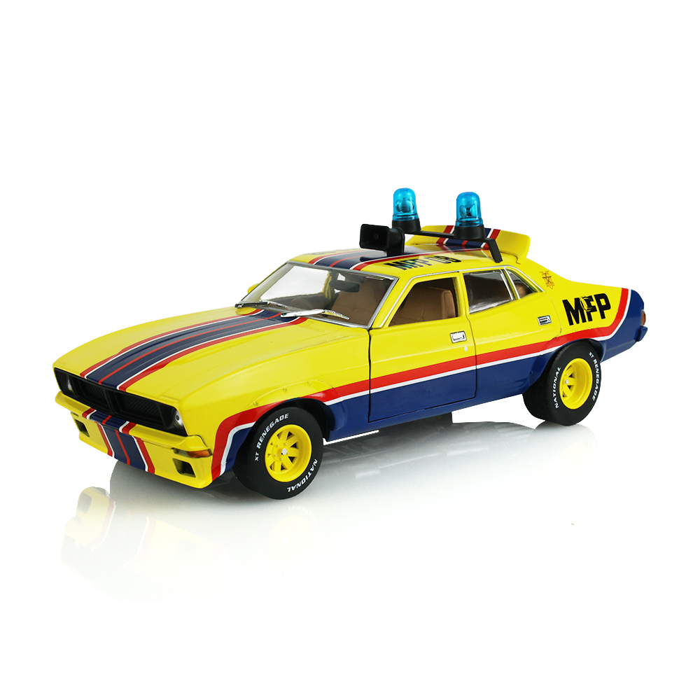 First of the V8 Interceptors (1979) - Roop and Charlie's 1974 Ford Falcon XB 4-Door Sedan M.F.P. #08 - Big Bopper XB Police Pursuit