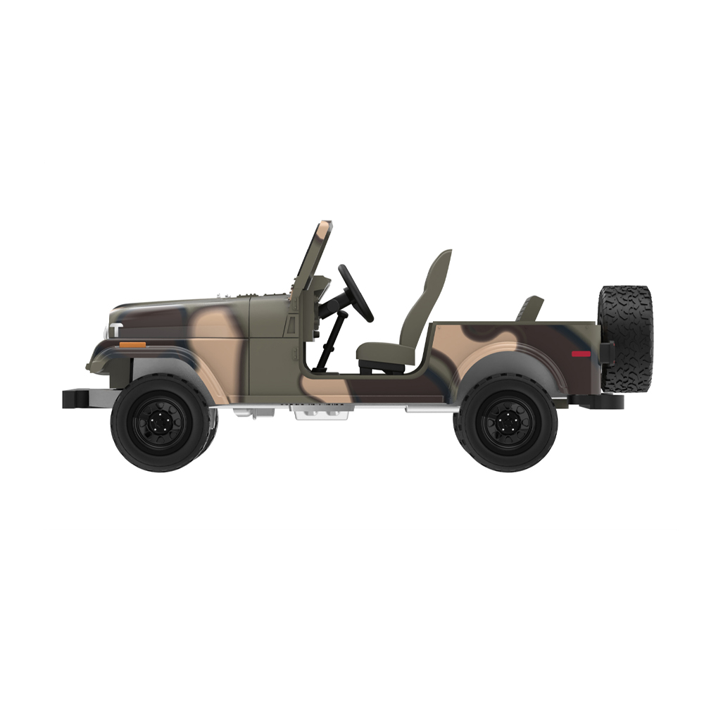 Fall Guy Stuntman Association - 1981 Jeep CJ-7 - Camouflage Solid Pack