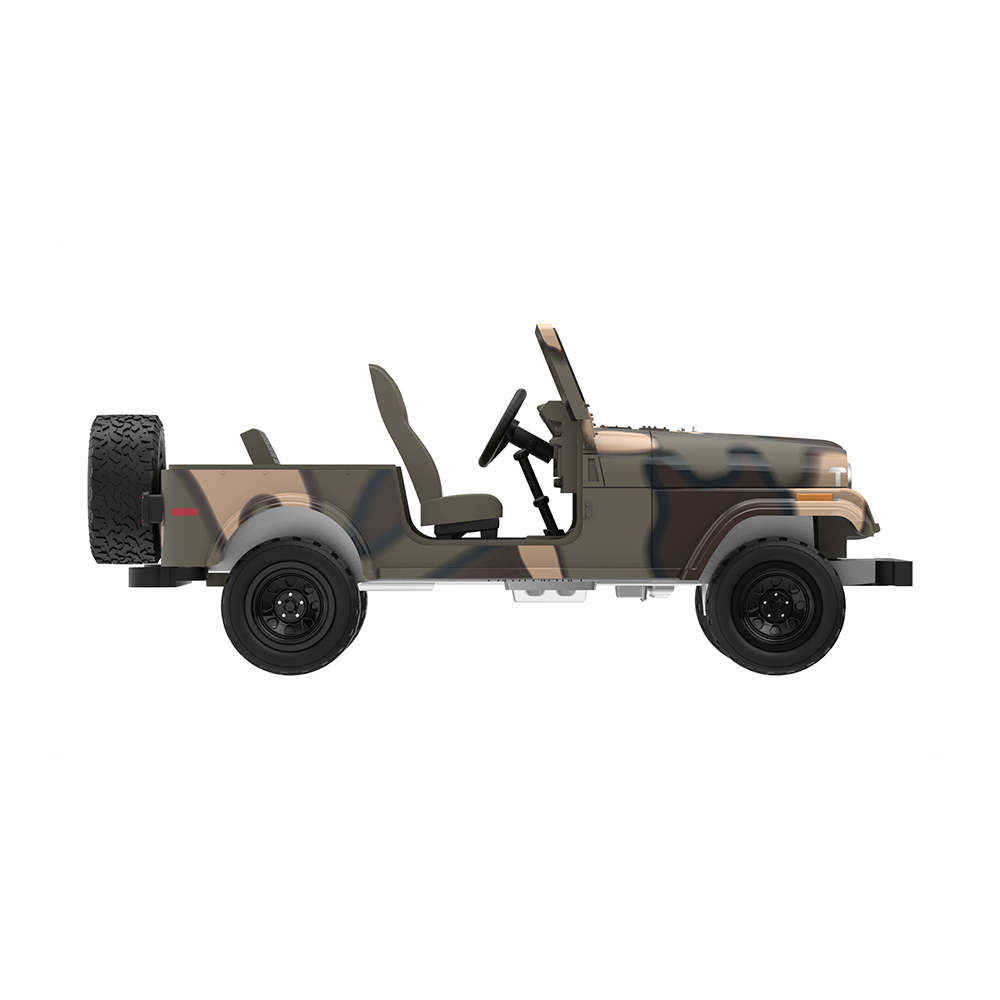 Fall Guy Stuntman Association - 1981 Jeep CJ-7 - Camouflage Solid Pack
