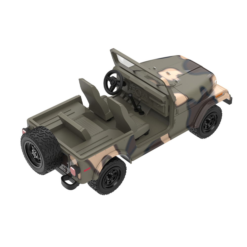 Fall Guy Stuntman Association - 1981 Jeep CJ-7 - Camouflage Solid Pack