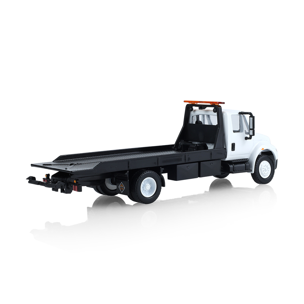 2014 International Durastar 4400 with 2017 Ford GT – Liquid Grey with White Stripes