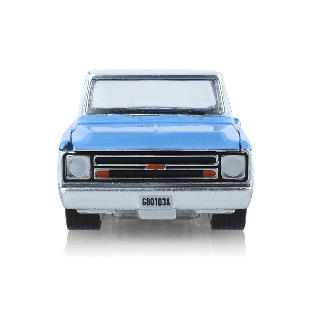 1968 Chevrolet C-10 - Azure Blue and White