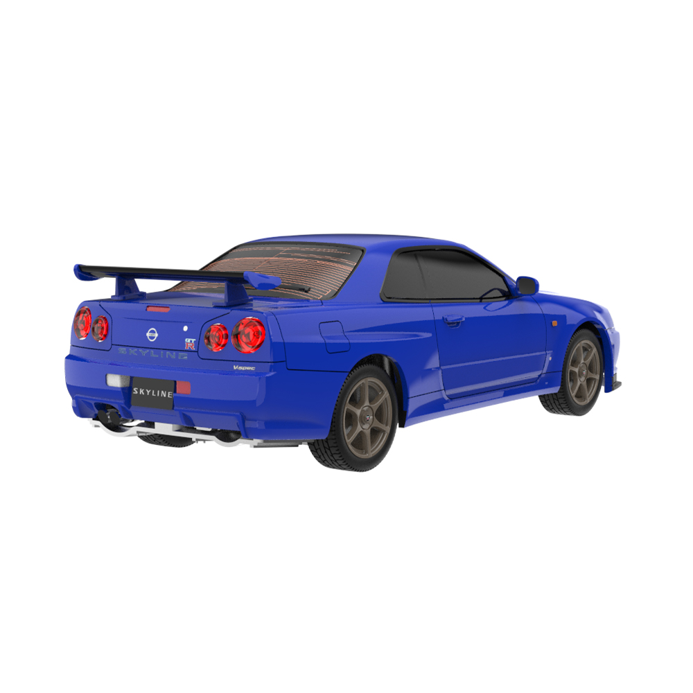 Skyline R34 GT-R V-Spec - Bayside blue