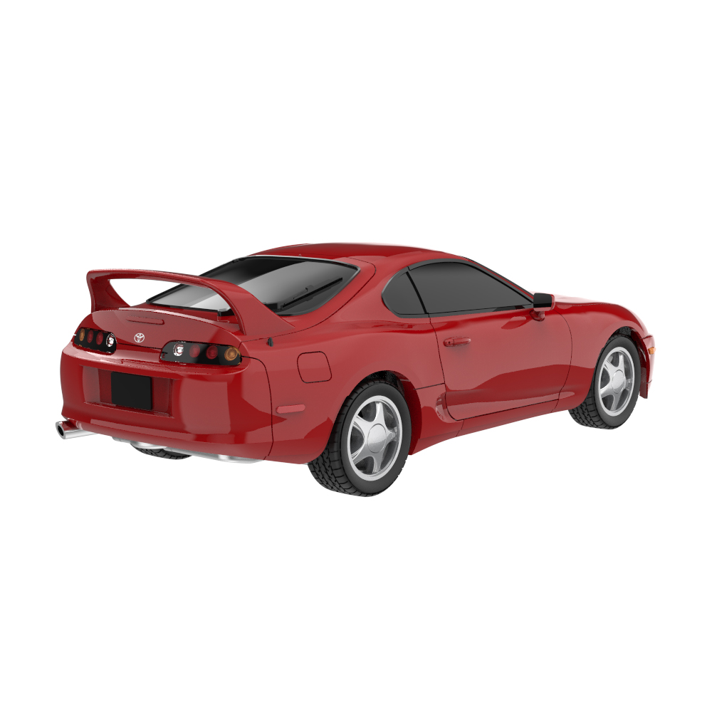 Supra (A80) RZ-Renaissance Red (paint code 3L2)