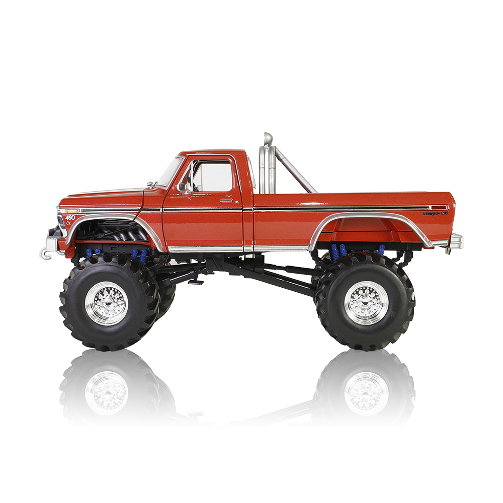 1974 Ford F-250 Monster Truck with 48-Inch Tires - Godzilla