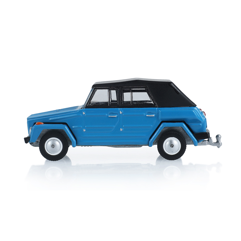 1980 Volkswagen Type 181 - Blue with Soft Top Up with Windows and Roll Cage