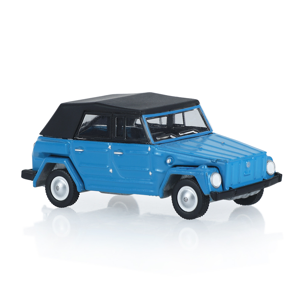 1980 Volkswagen Type 181 - Blue with Soft Top Up with Windows and Roll Cage