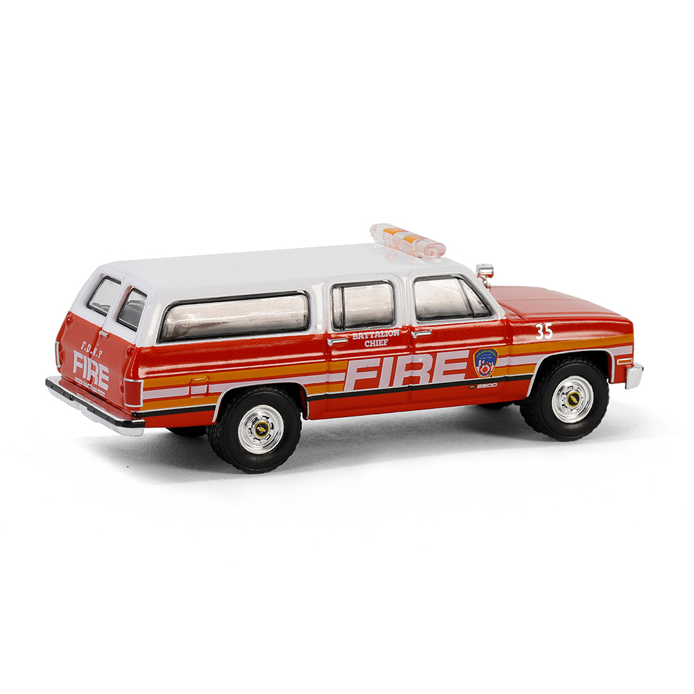 1991 Chevrolet Suburban - FDNY (The Official Fire Department City of New York) Battalion Chief (Hobby Exclusive)